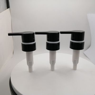 เครื่องจ่ายสบู่ SGS 33/410 สกรูปั๊มสีดำสำหรับการดูแลส่วนบุคคล