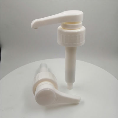 สีขาว 38/410 ปั๊มขวดน้ำเชื่อมขนาด 8CC สำหรับขวดน้ำผลไม้
