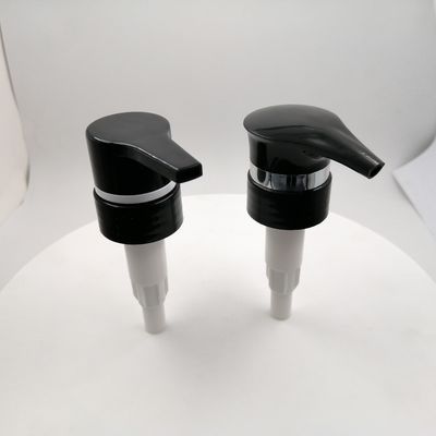 เครื่องจ่ายสบู่ SGS 33/410 สกรูปั๊มสีดำสำหรับการดูแลส่วนบุคคล