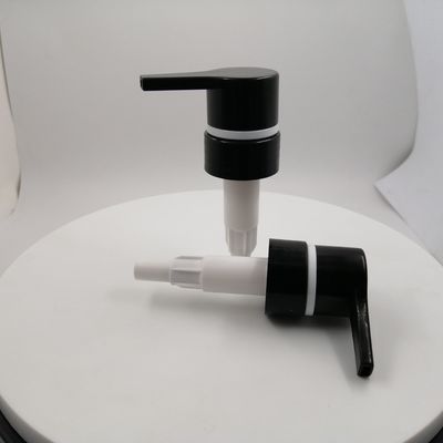 เครื่องจ่ายสบู่ SGS 33/410 สกรูปั๊มสีดำสำหรับการดูแลส่วนบุคคล