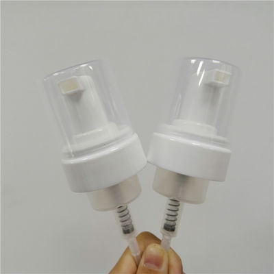 ปั๊มมือโฟมแบบป้องกันการรั่วซึม 3.5cc / T 43/410 พร้อมฝาปิดแบบใส