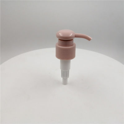 ปั๊มโลชั่นแบบพกพา 24 มม. สีชมพูปลอดสาร BPA