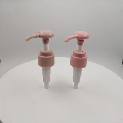 ปั๊มโลชั่นแบบพกพา 24 มม. สีชมพูปลอดสาร BPA