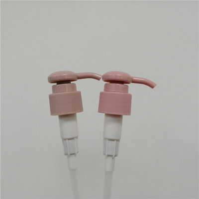 ปั๊มโลชั่นแบบพกพา 24 มม. สีชมพูปลอดสาร BPA
