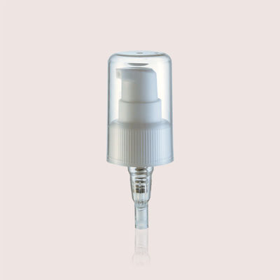 พลาสติกสีขาว 20410 เครื่องปั๊มครีมทามือปริมาณ 1.0cc / T