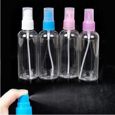 ไม่หกสีใด ๆ ขวดปั๊มสเปรย์พลาสติก SGS Approval 100ml