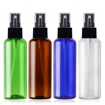 ขวดสเปรย์ปั๊มพลาสติกสีที่กำหนดเอง 10ml 30ml 50ml 60ml 100ml
