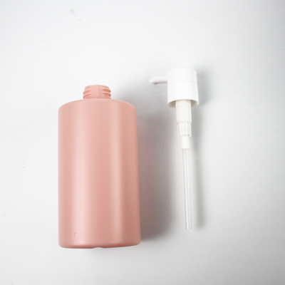 ขวดเครื่องสำอาง HDPE ขนาด 500 มล. ขวดล้างร่างกายขวดนมขวดพลาสติกเปล่าสำหรับแชมพูและครีมนวด
